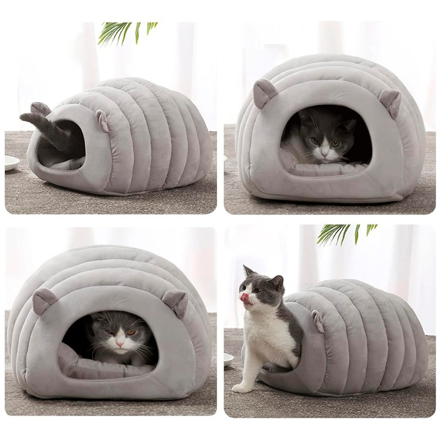 CAMA CASA FELPUDA PARA GATOS